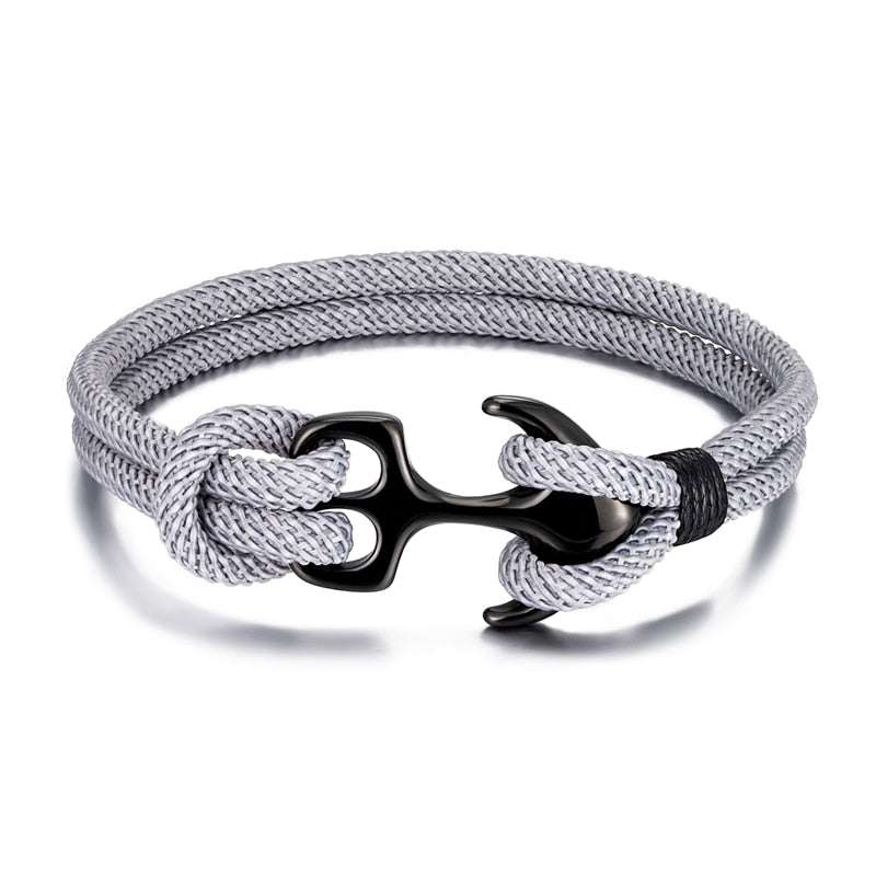 Effy Men's Sterling Silver Anchor Bracelet